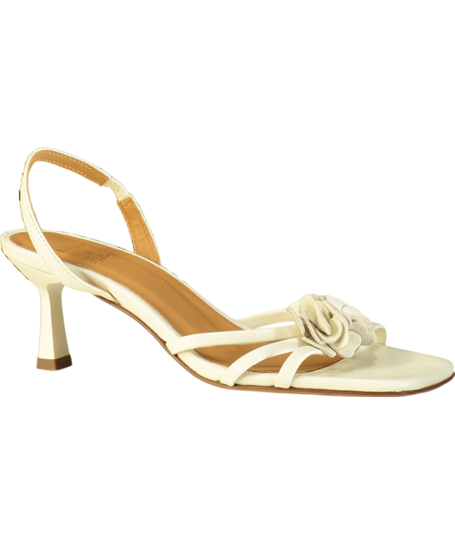 Bobbie's White Nozze Flower Sandals UK 6 EU 39 👠