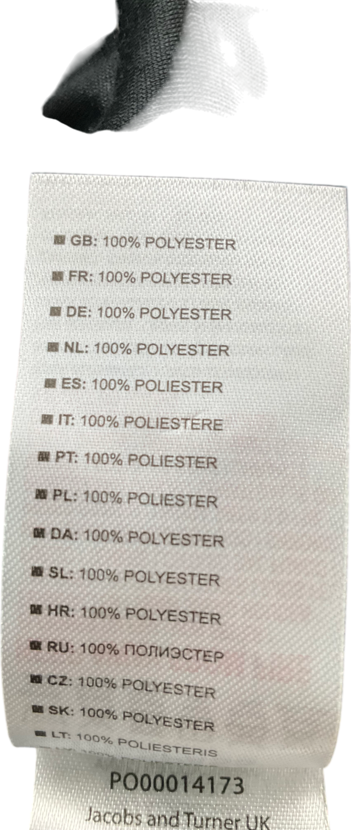 Trespass Black Feel Fleece Jacket UK M