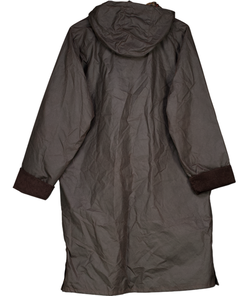 Celtic & Co Brown Waxed Overcoat UK 16