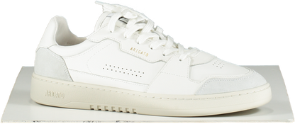 AXEL ARIGATO White Leather Dice Lo Sneakers BNIB UK 9.5 EU 43.5 👞