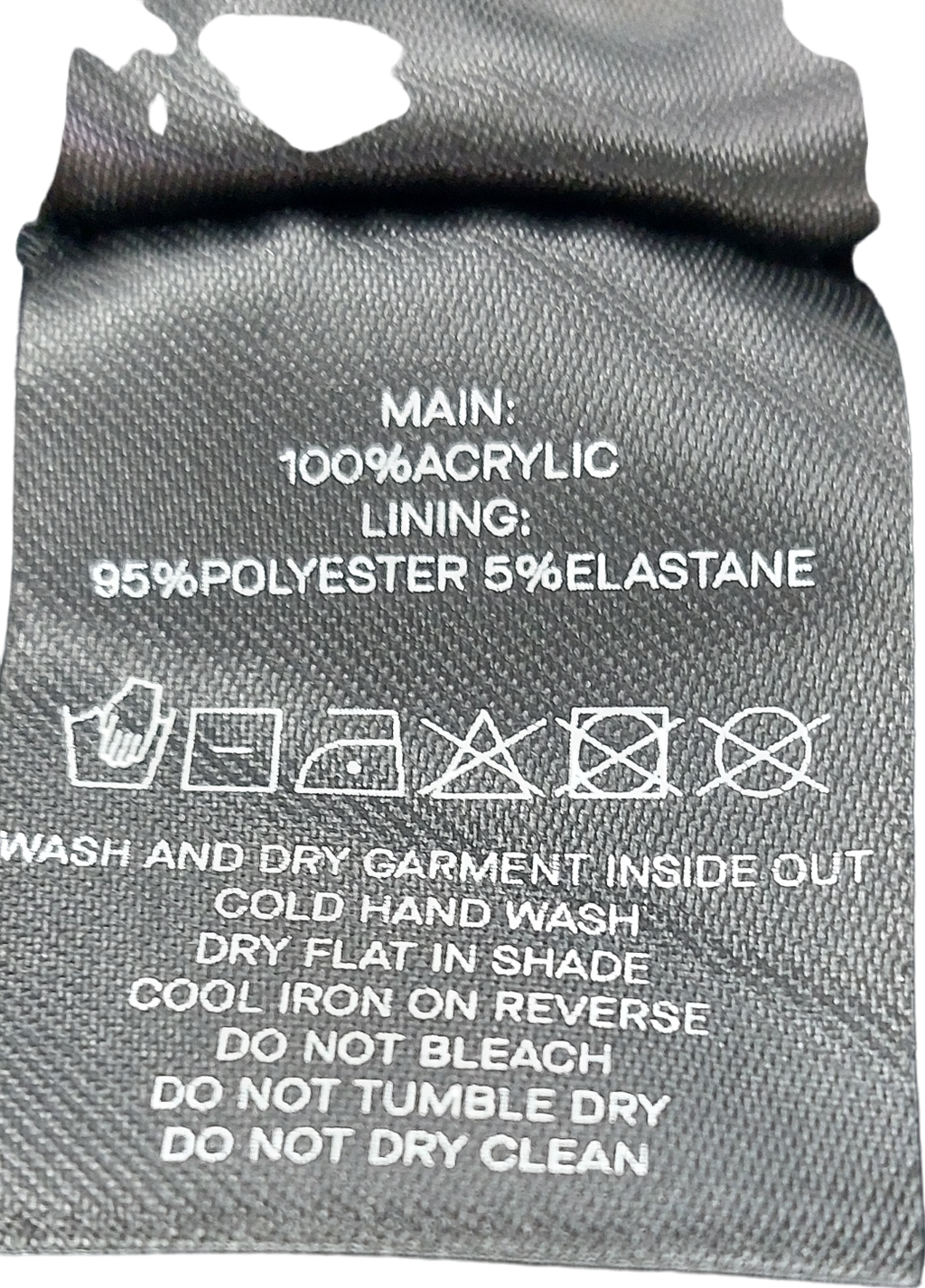 Tiger Mist Black Macauley Crochet Top UK S