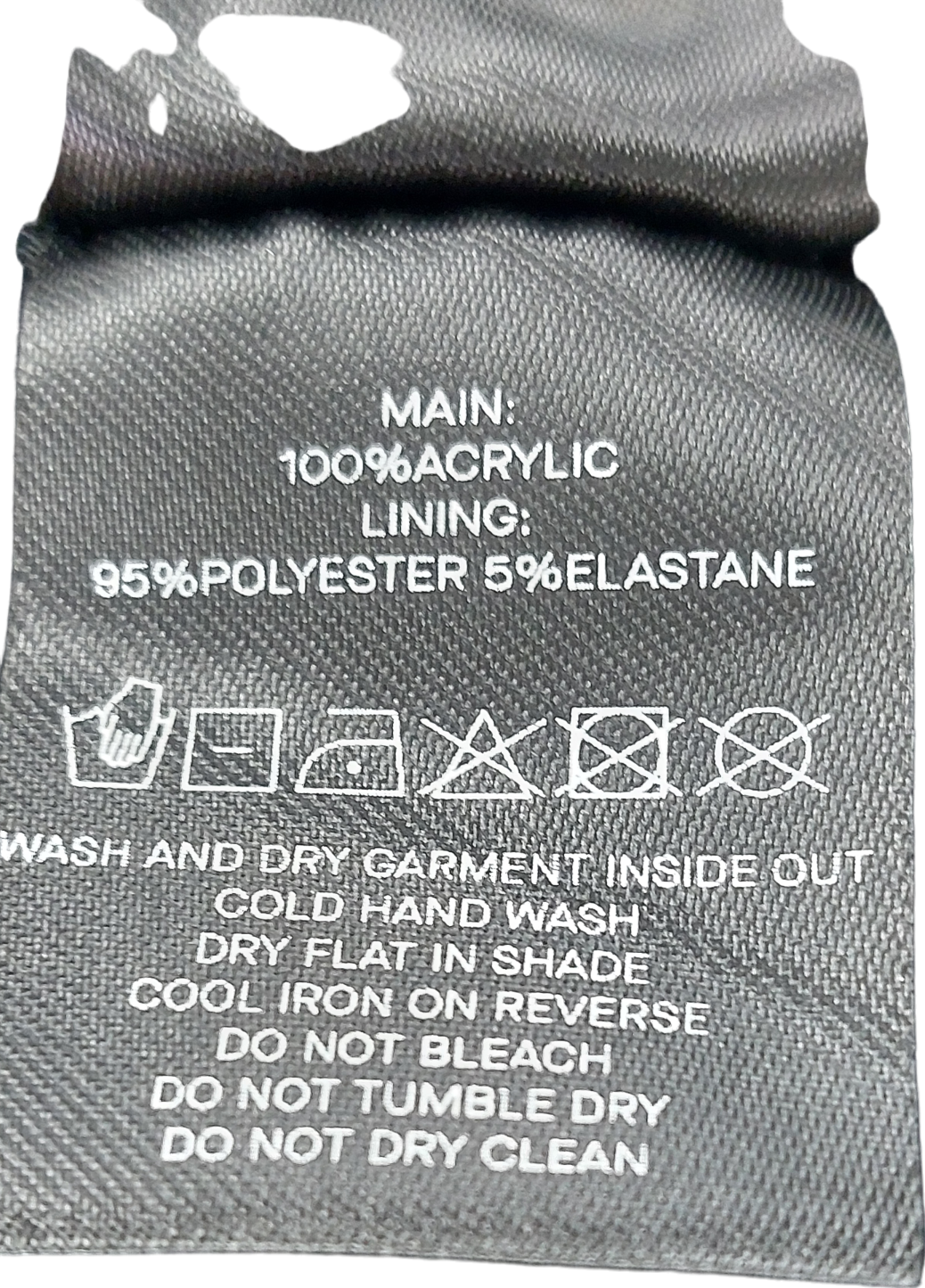 Tiger Mist Black Macauley Crochet Top UK S