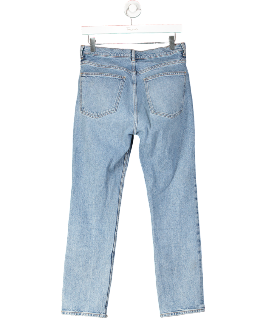 Arket Blue Cropped Stretch Slim leg Jeans W29