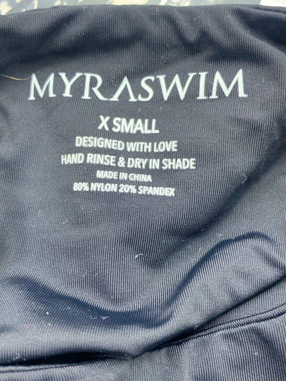 Myra Swim Black Zuri Bodysuit UK XS