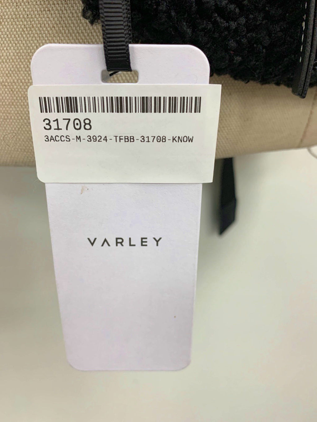 Varley Black Kansa Sherpa Belt Bag One Size