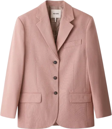 ME + EM Pink Intelligently Oversized Jacket UK 12