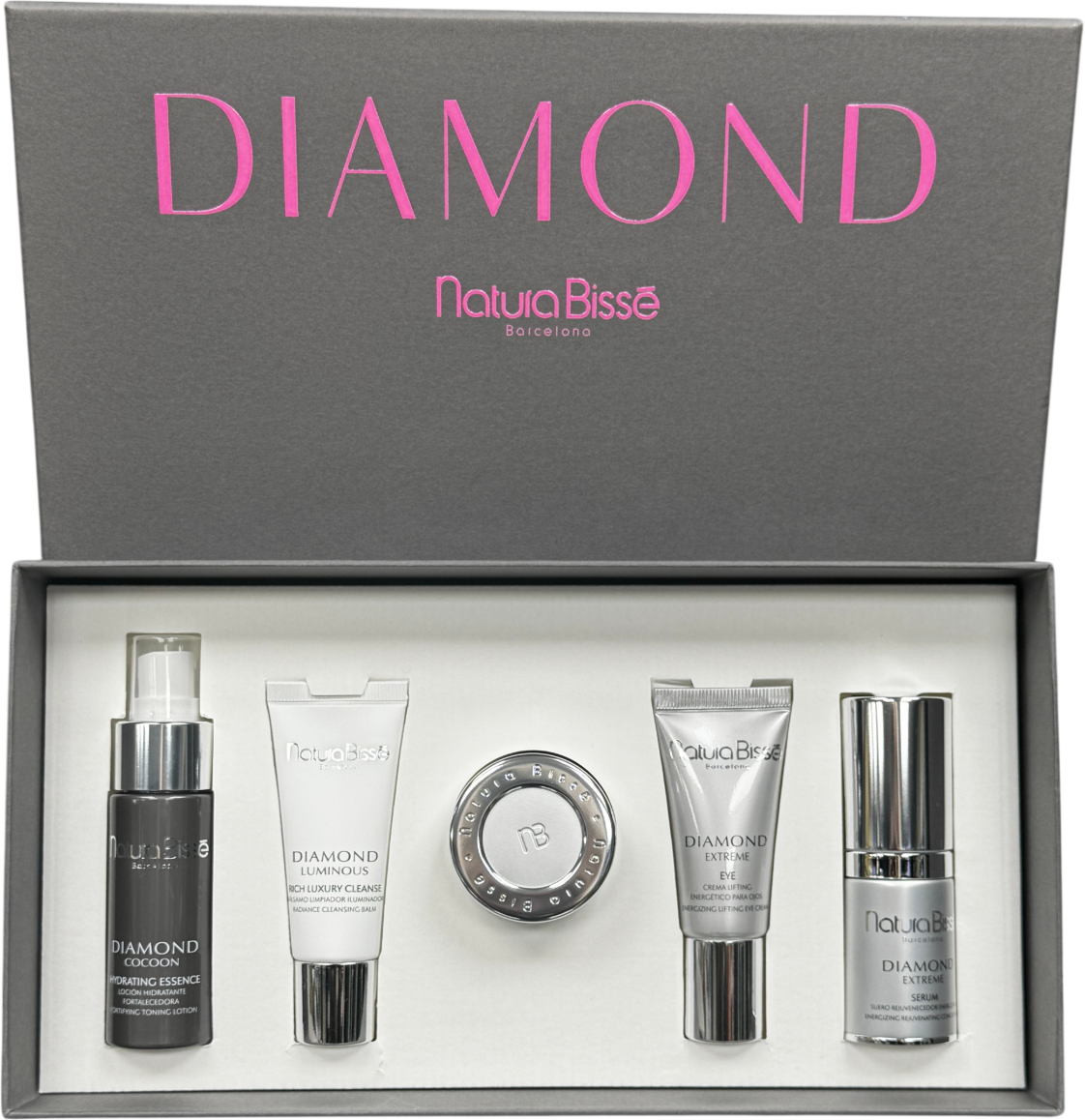 NATURABISSE DIAMOND Discovery Luxury Skincare Set (worth £337) 5 ITEMS