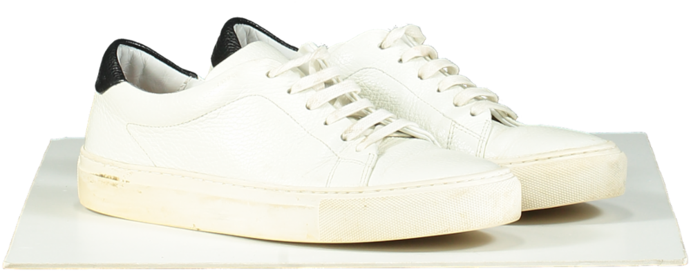 Jigsaw White Leather Sneakers UK 6