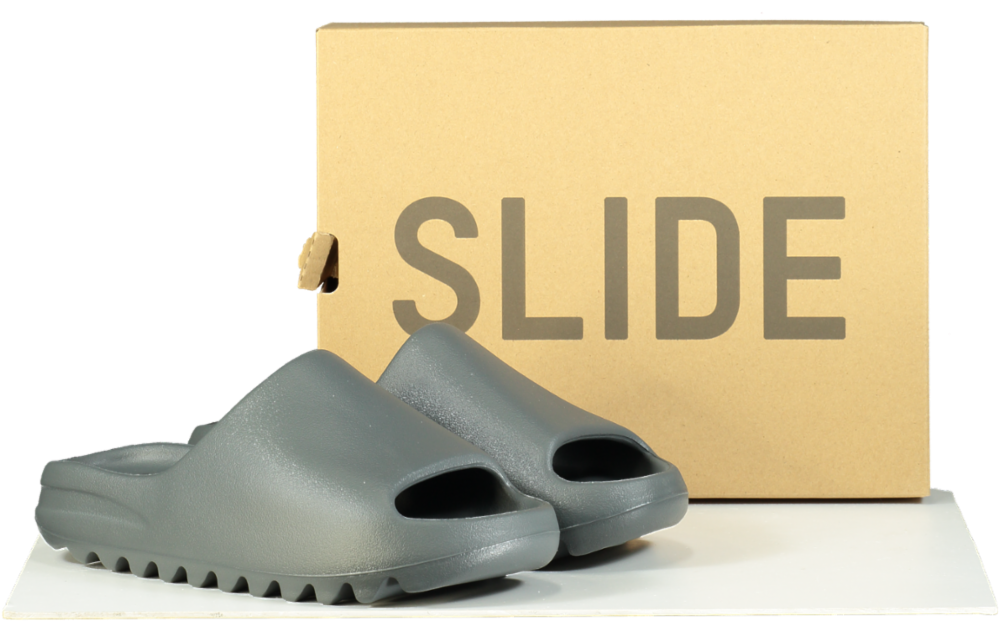 Adidas Grey Yeezy Slide UK 8