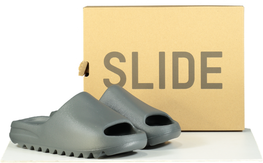 Adidas Grey Yeezy Slide UK 8