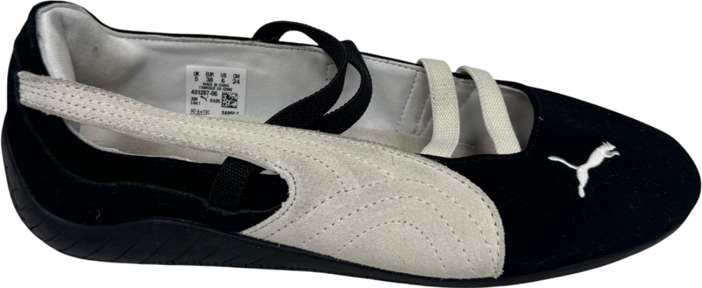 Puma Black Speedcat Og Trainers Unisex UK 5 EU 38 👠