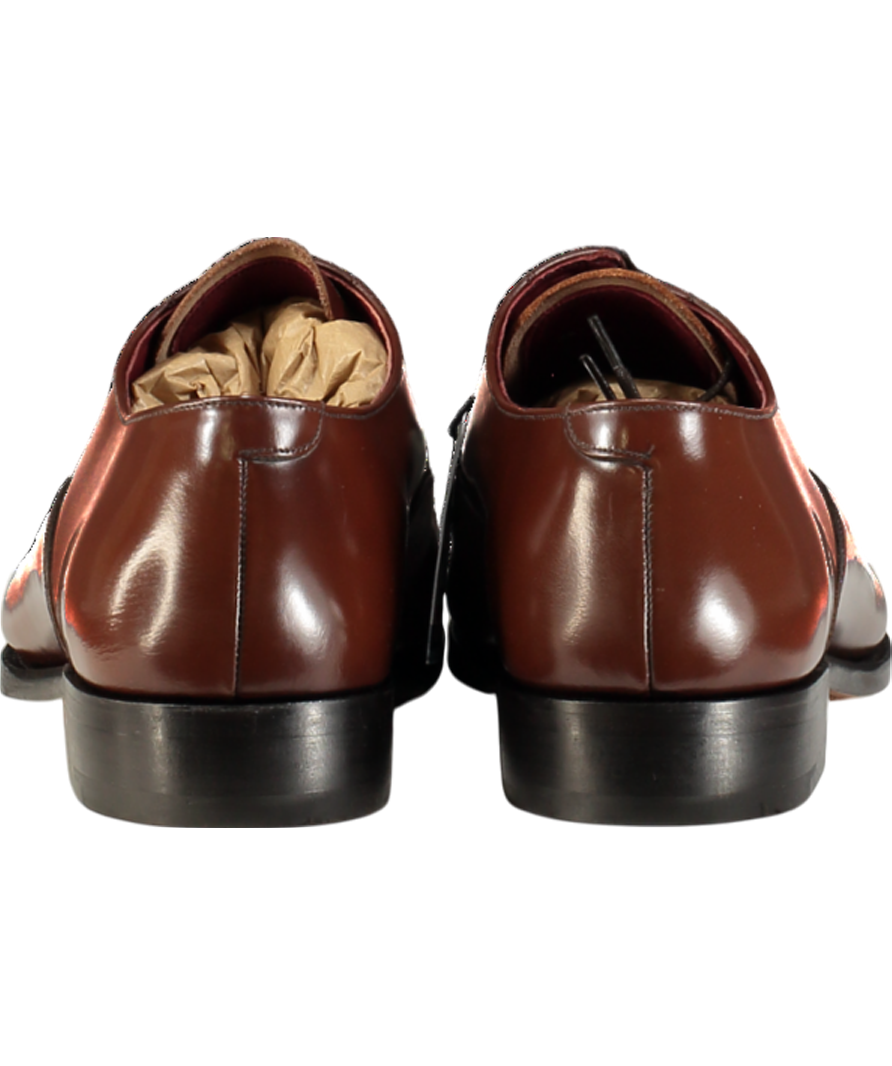 Charles Tyrwhitt Brown Leather Oxford Shoes UK 10.5 EU 44.5 👞