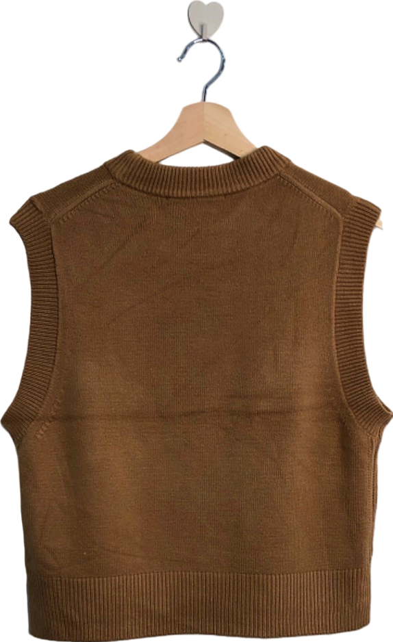 French Connection Camel ESO Babysoft Sleeveless Vest UK L