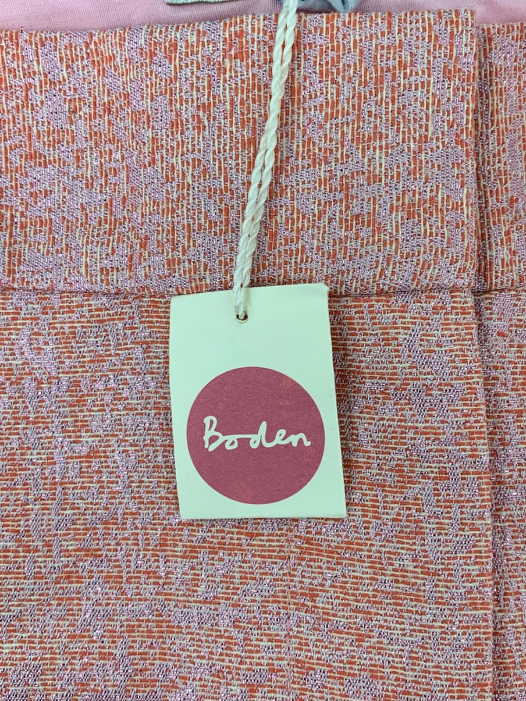 Boden Pink Textured Trousers UK 18L