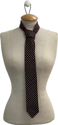 Sprezza Red Silk Blend Tie One Size