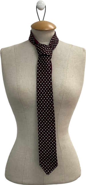 Sprezza Red Silk Blend Tie One Size