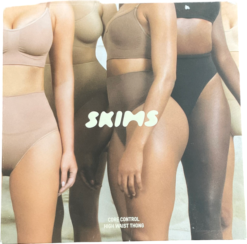 SKIMS Core Control High Waist Thong In Sienna UK XXS