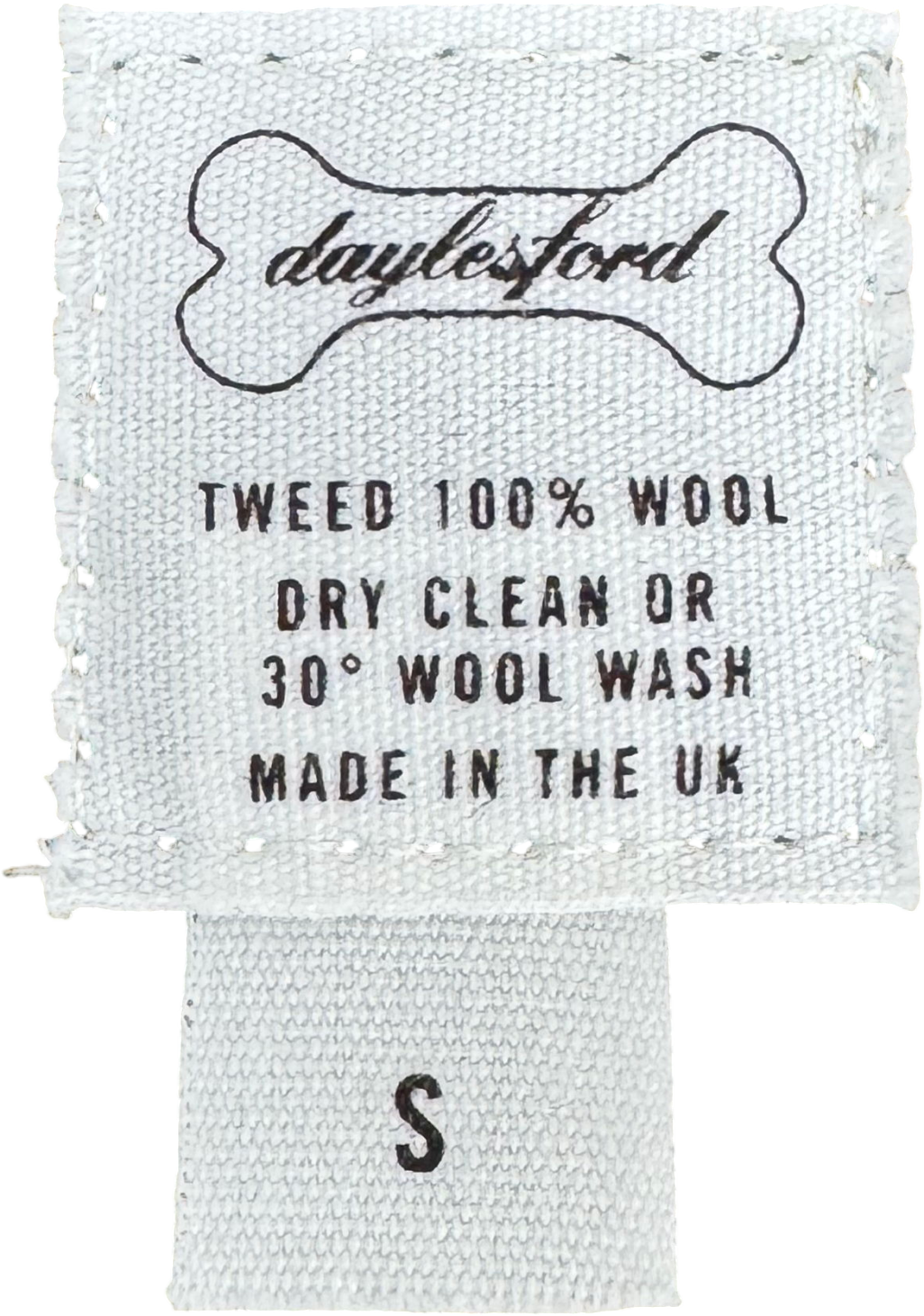 Daylesford Green Tweed Dog Bandana - For Dogs UK S