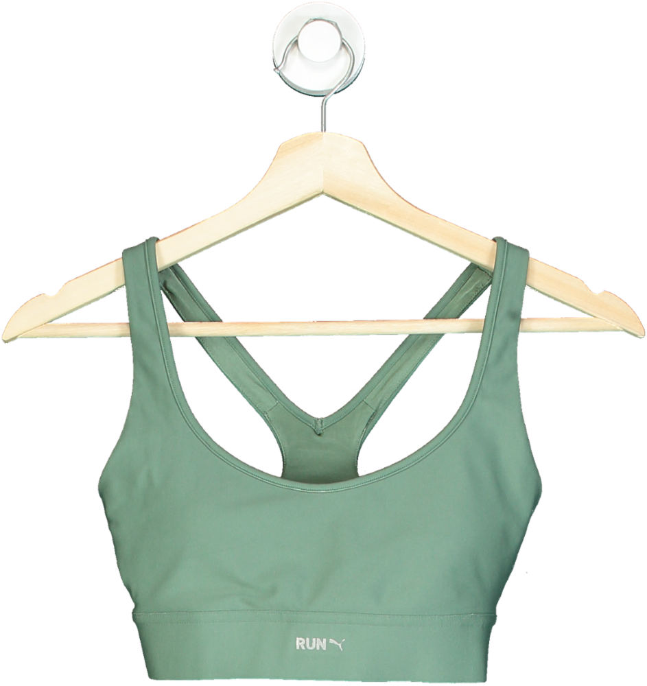 Puma Green Run Sports Bra UK XS