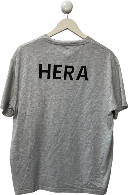 Hera Grey Oversized T-shirt UK M