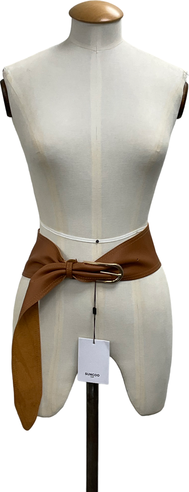 suncoo Brown Ceinture Ankara Belt One Size