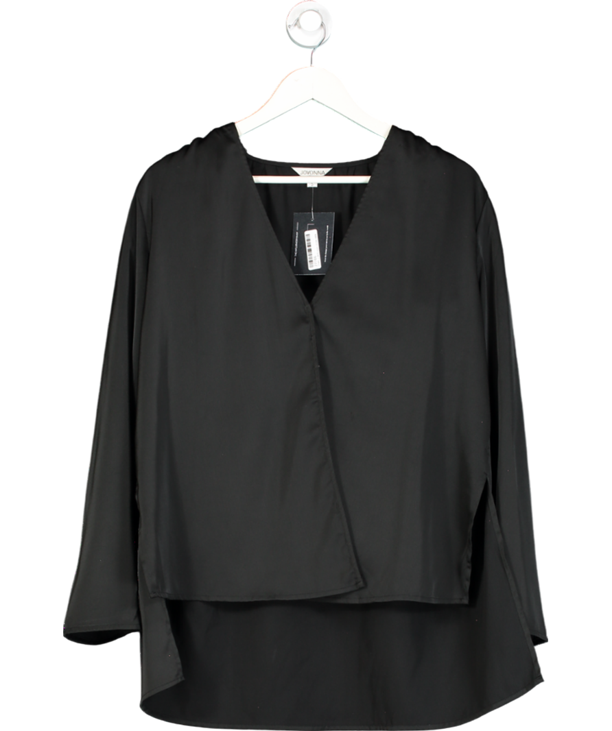 Jovonna London Black Impero Blouse UK S