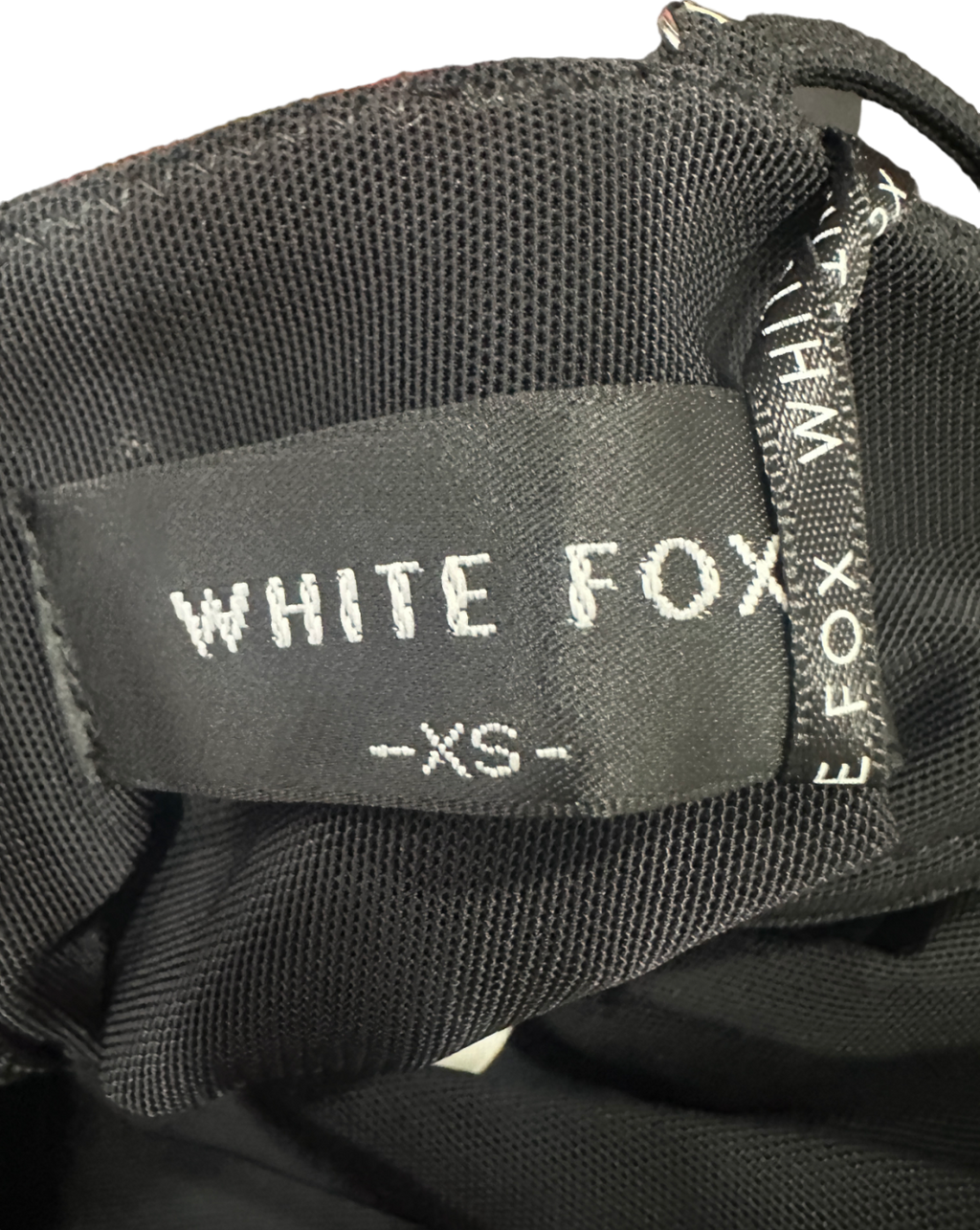 White Fox Black Full Of Flavour Midi Dress XS