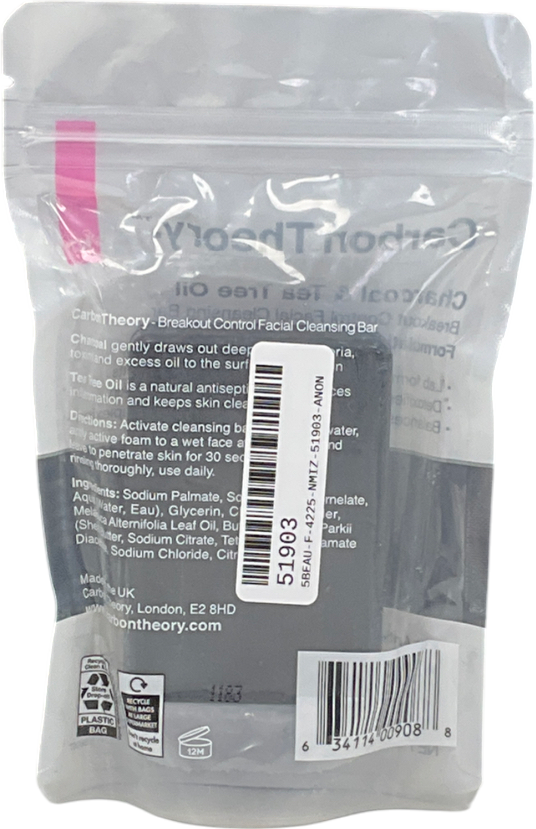 carbon theory Charcoal & Tea Tree Oil 100g