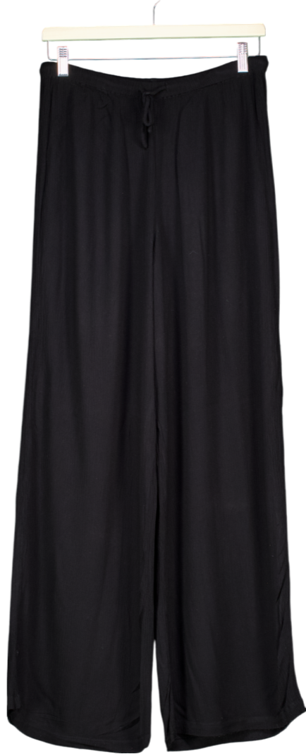 Whistles Black Tie Front Beach Trouser UK 12