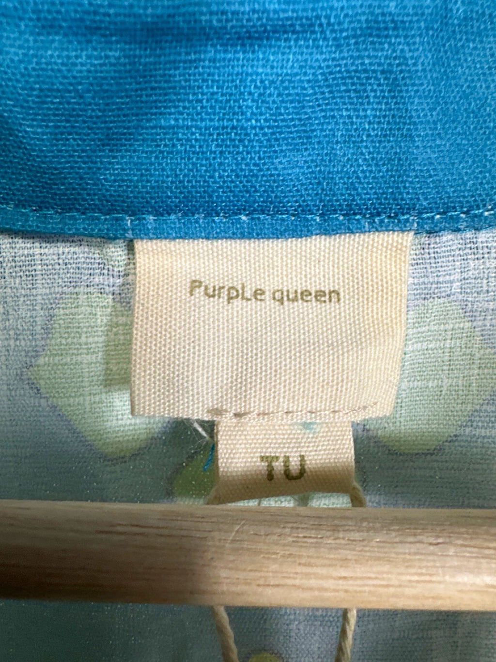 Purple Queen Blue Floral Short Sleeve Shirt and Shorts Co-ord Set TU