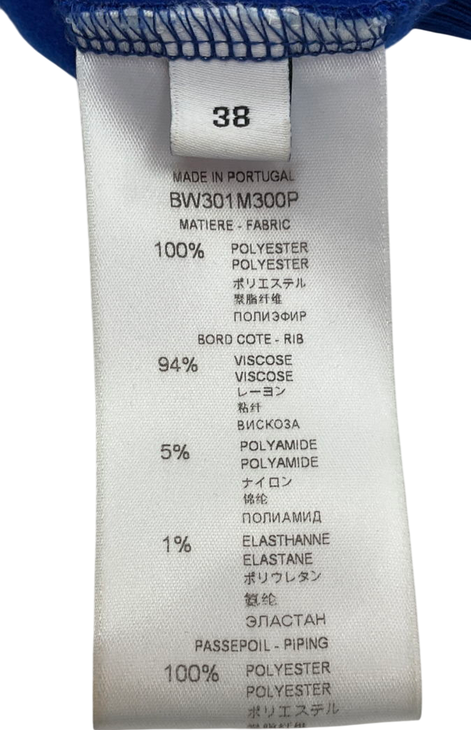 GIvenchy Blue Zipped Track Jacket UK 10