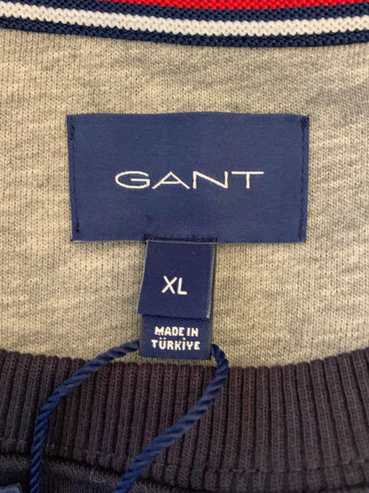 GANT Navy Blue Original Crew Neck Sweatshirt XL