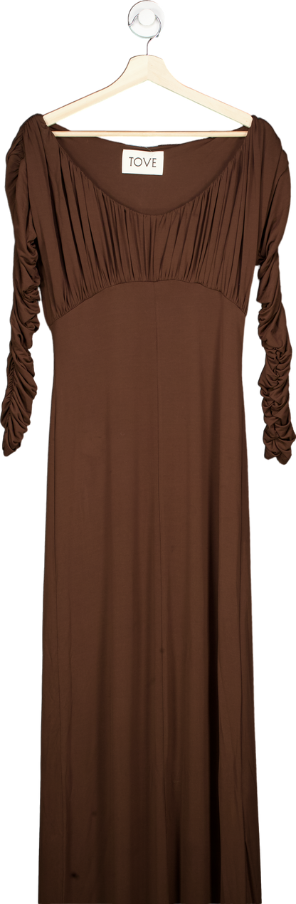 Tove Chocolate Safia Dress UK 10