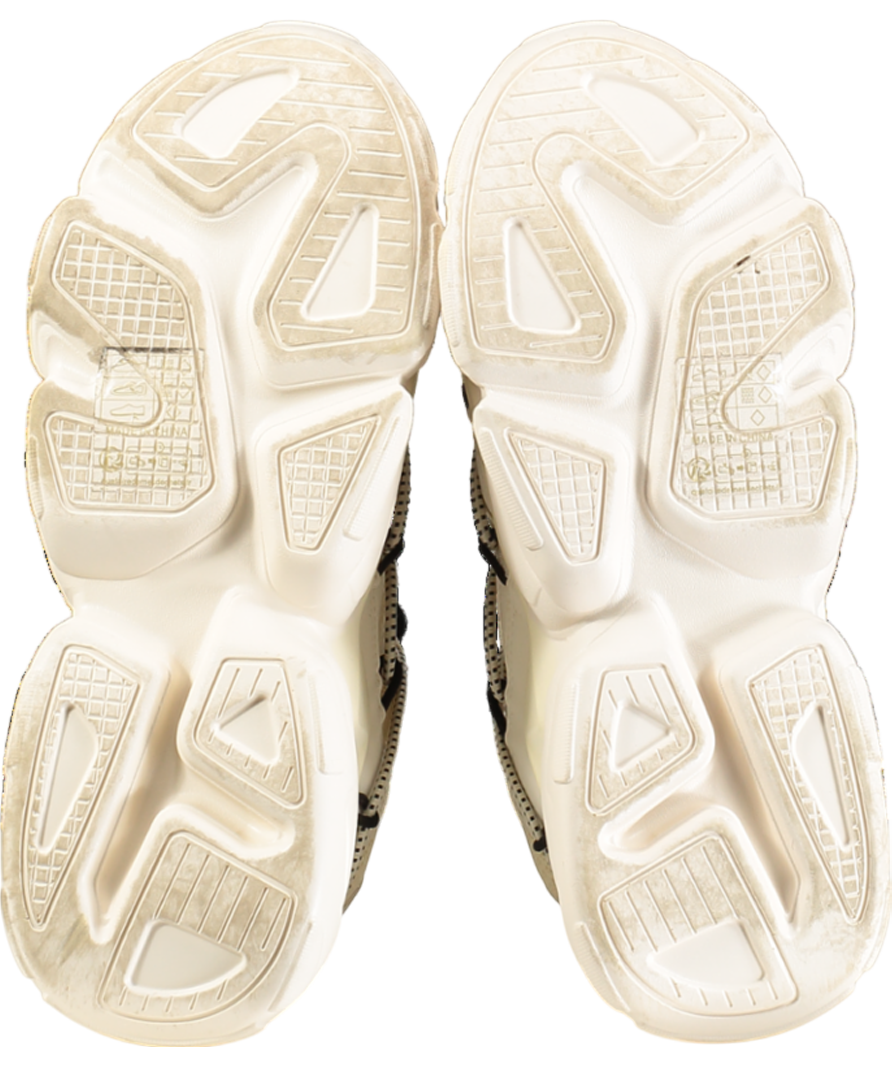 STEVE MADDEN Beige Spectator Trainers UK 6 EU 39 👠