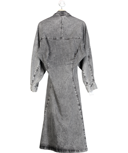 Holzweiler Sousha Denim Long Coat Dk. Grey UK S