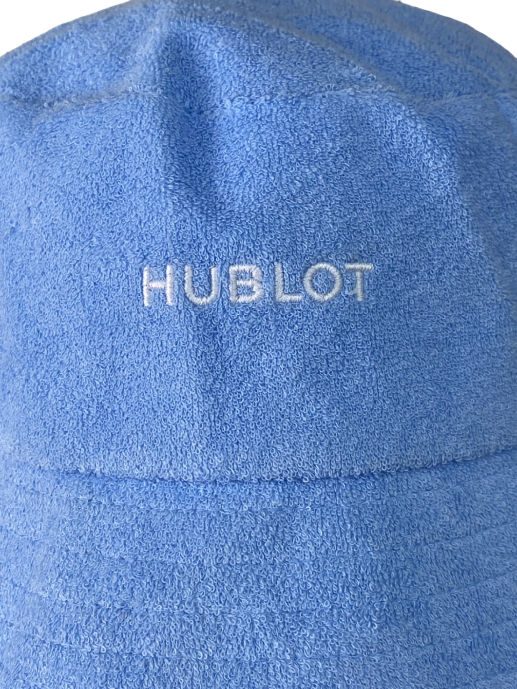 Hublot Blue Terrycloth Bucket Hat UK One Size