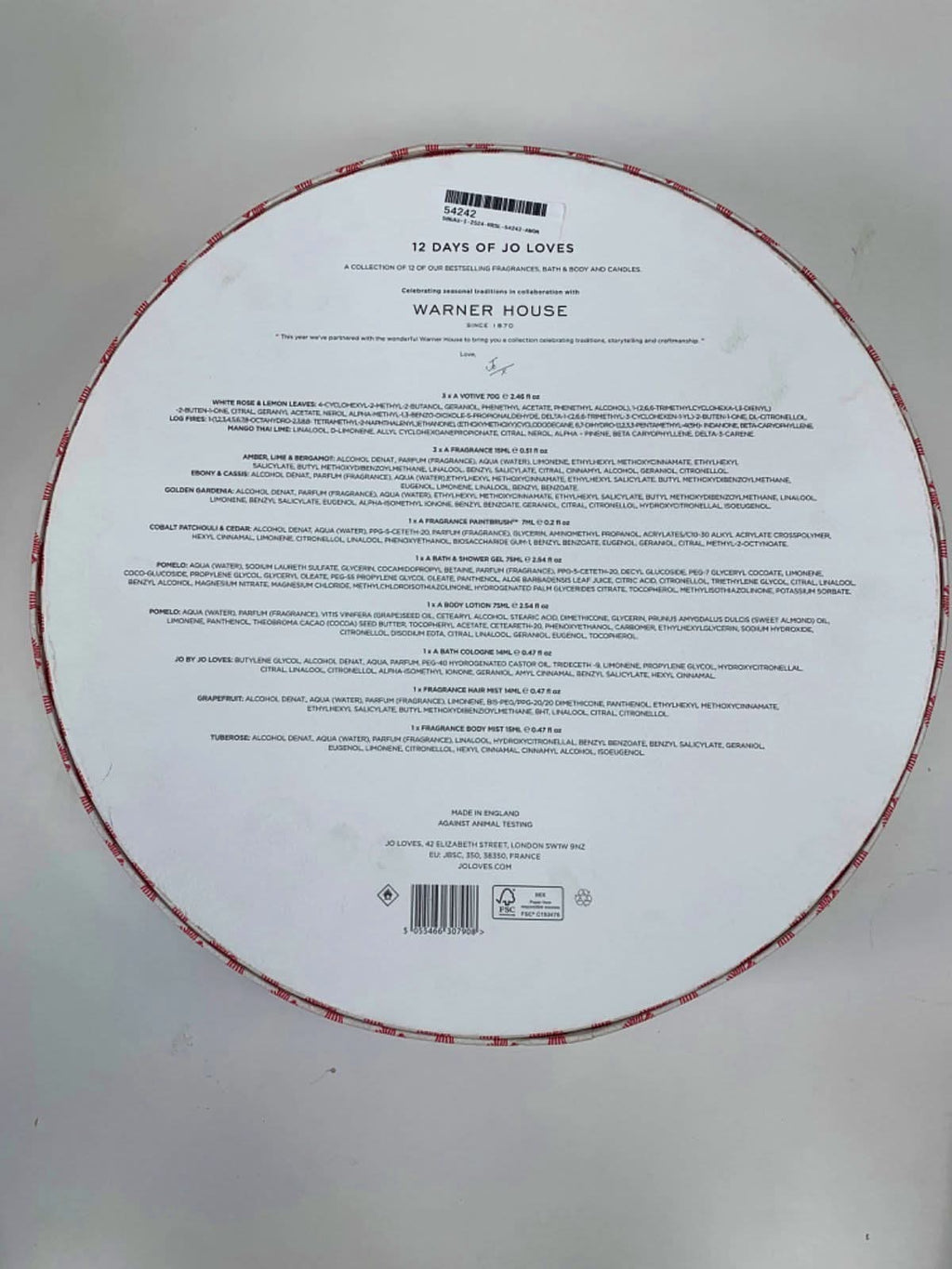 Jo Loves 12 Days of Jo Loves Gift Set - a selection of 12 Jo Loves scented treats