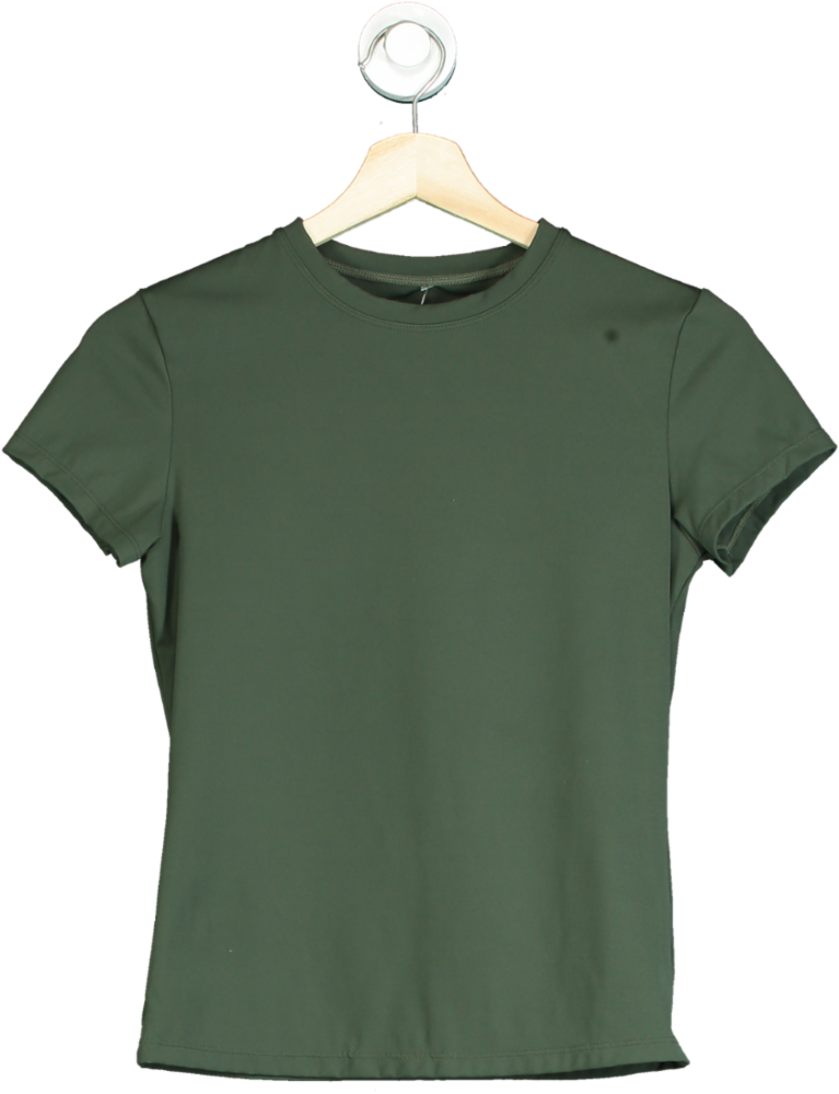 Adanola Green Short Sleeve T-Shirt Medium