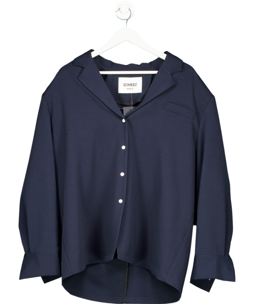 Somerz Blue Oversized Blazer UK S/M