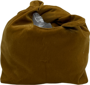 Merit Brown Beauty Corduroy Tie Knot Bag One Size