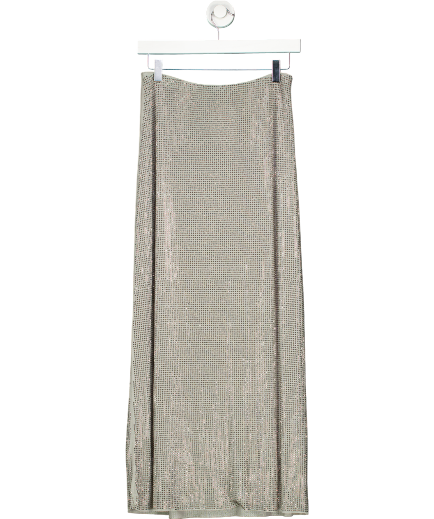 Samsøe Samsøe Metallic Sahannan Long Skirt UK 10