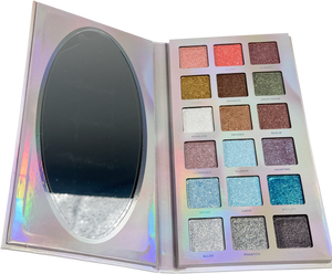 Blend bunny Garden Of Stars : 18 Pan Shimmer Eye & Face Palette 26.4g