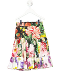 Dolce & Gabbana Multicoloured Cotton Floral Skirt 7 Years