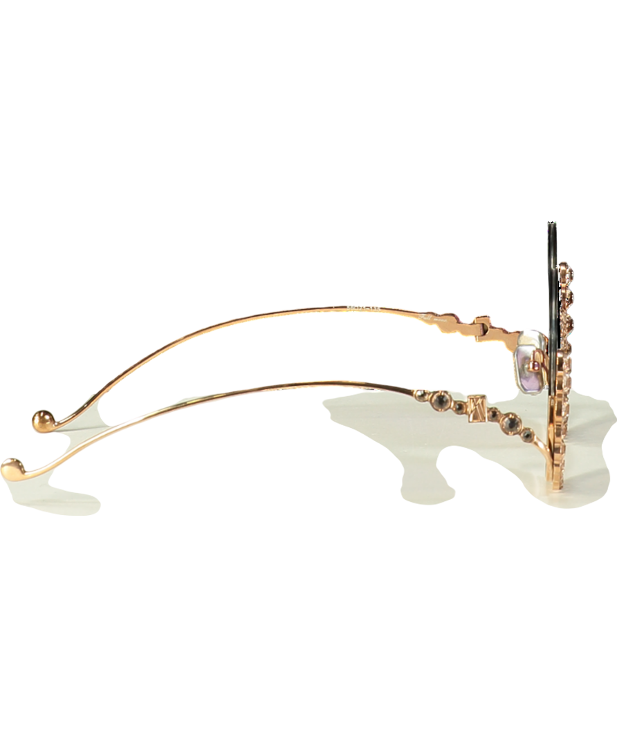 Anna-Karin Karlsson Metallic Full-moon Rose Sunglasses One Size