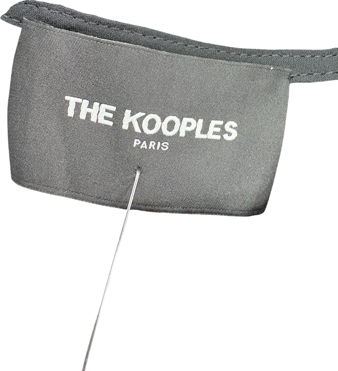 The Kooples Black Sparkly Long Sleeve Blouse UK S