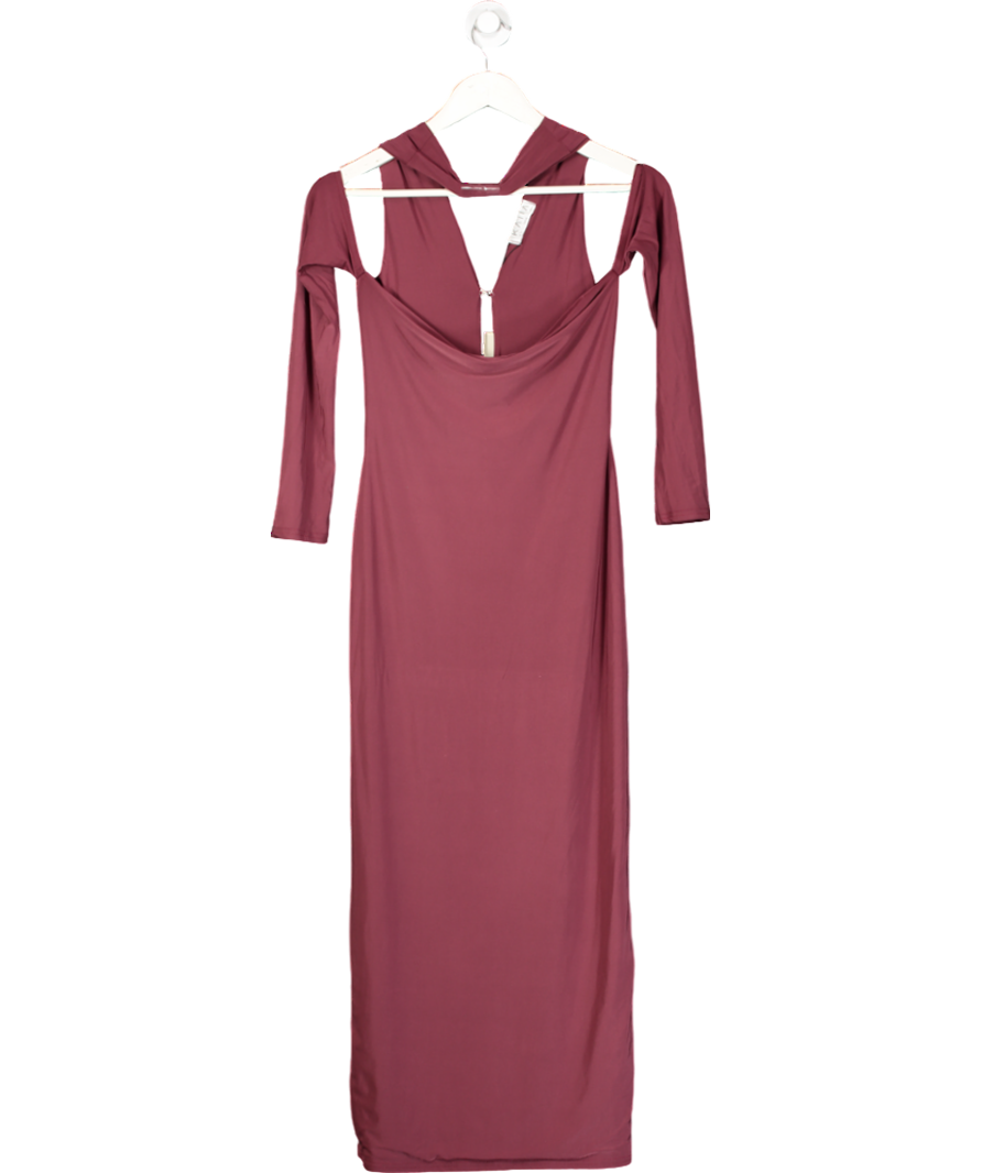 KAIIA Red Over Neck Dress UK 10