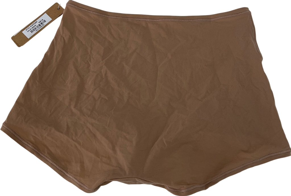 SKIMS Nude Seamless Boy Shorts In Sienna UK XS