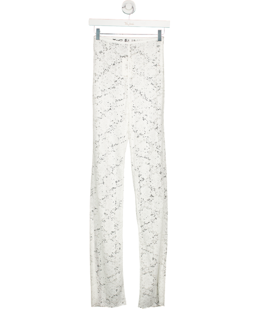 SLA the label White Kimmy Trousers Tall UK XS