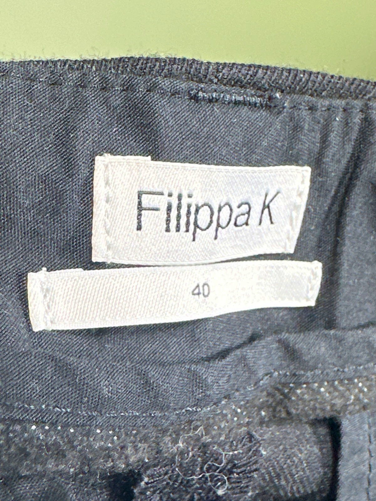 Filippa K Black Classic Trousers EU 40
