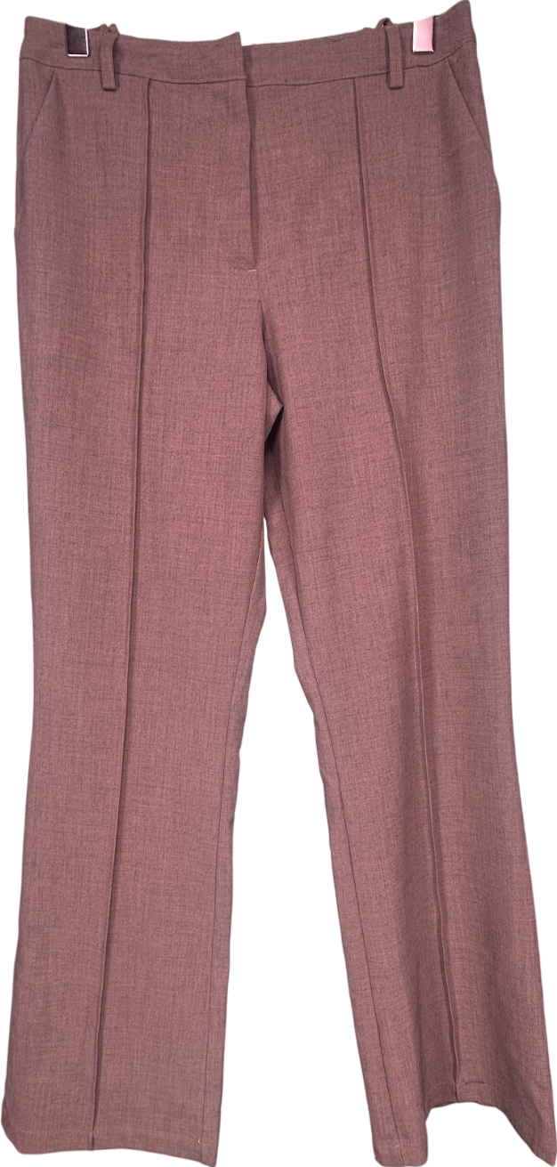 Collusion Grey Smart Wide Leg Trouser UK 8